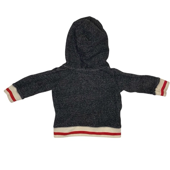 Roots Baby Dark Grey Matching Sweatsuit Size 3-6 Months - Picture 5 of 9